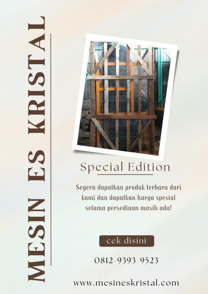 BAGUS, CALL: 0812-9393-9523, Mesin Es Kristal Mini Bener Meriah