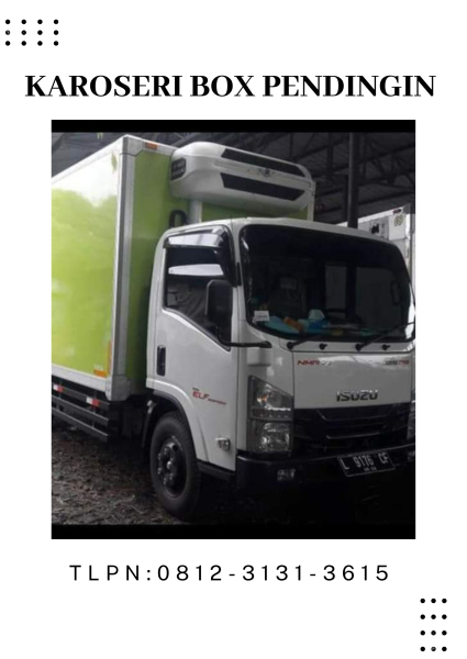 TERMURAH, TELP/WA:0812-3131-6315, Beli harga karoseri box pendingin Di Bangkalan