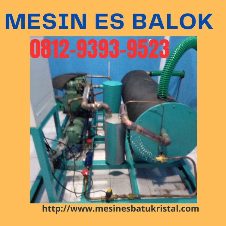 Perakitan Mesin Pendingin Es Balok 3 Ton,.jpeg