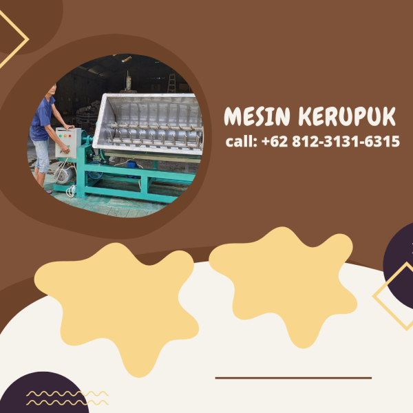 TERMURAH, TELP: 0812-3131-6315, Beli cara membuat mesin pemotong kerupuk Di Pamekasan