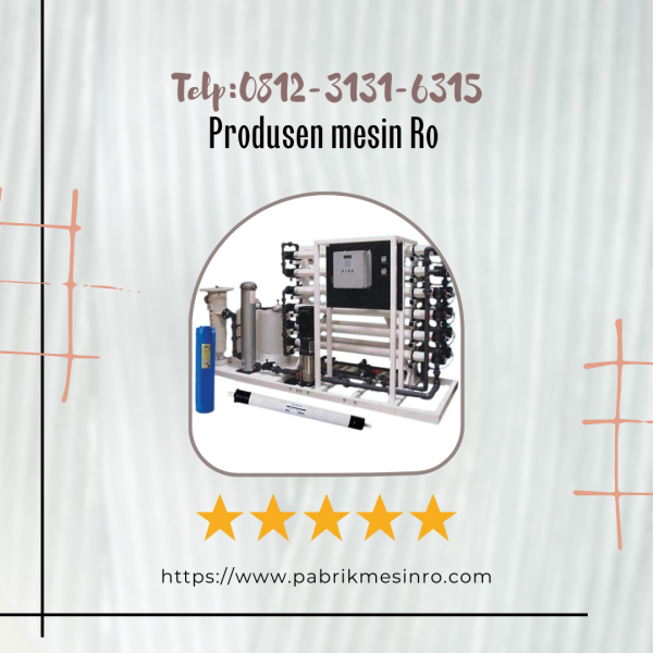 AWET, CALL: 0812-3131-6315, Mesin Reverse Osmosis Kapasitas 3000 GPD Padang