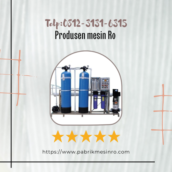 HANDAL, CALL: 0812-3131-6315, Mesin Reverse Osmosis Kapasitas 3000 GPD Malang