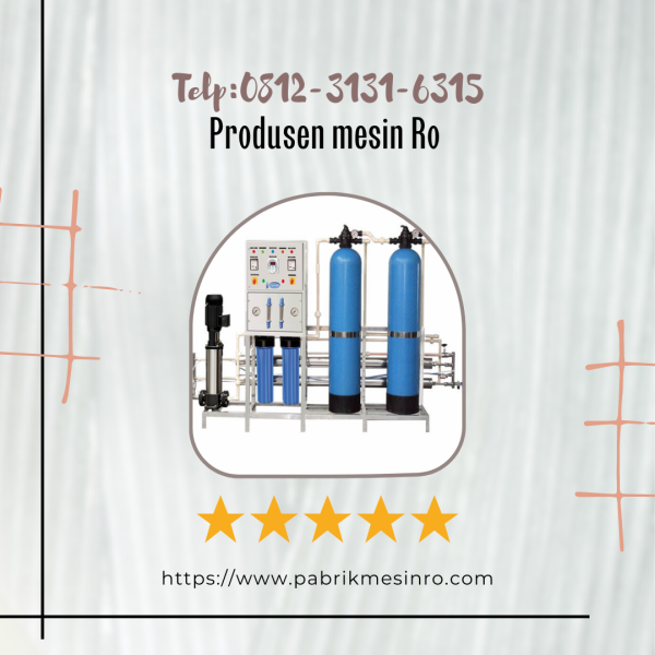 TERPERCAYA, CALL: 0812-3131-6315, Mesin Reverse Osmosis Kapasitas 3000 GPD Sidoarjo