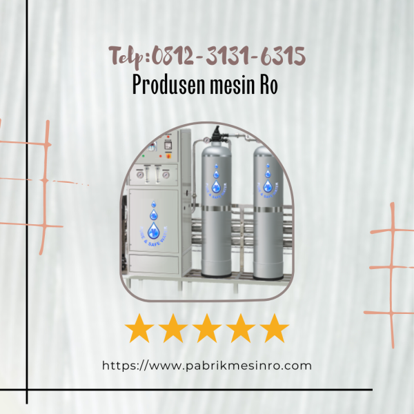 TERCEPAT, CALL: 0812-3131-6315, Mesin Reverse Osmosis Kapasitas 3000 GPD Medan