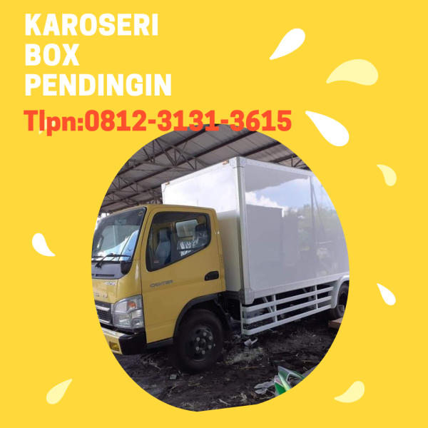 VIRAL, TELP/WA:0812-3131-6315, Pabrik karoseri truk pendingin Di Bondowoso