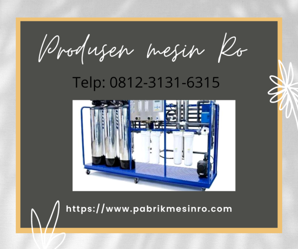 READY, CALL: 0812-3131-6315, Mesin RO Kapasitas 2000 GPD Medan