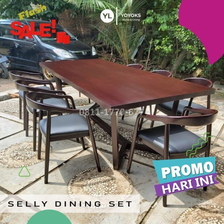 SMA53 set meja makan kayu solid.jpg