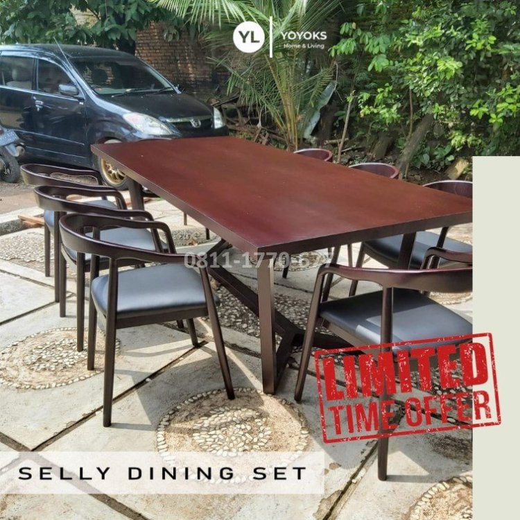 SMA79 set meja makan kayu jati.jpg