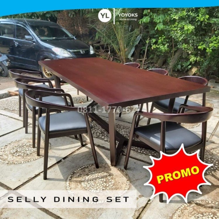 SMA83 set meja makan kayu solid.jpg