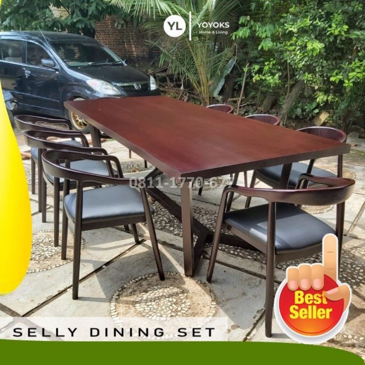 SMA94 set meja makan kayu jati.jpg