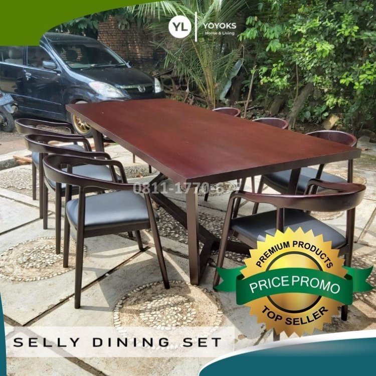 SMA34 set meja makan kayu jati.jpg
