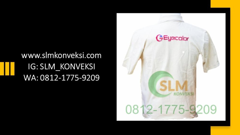 Kualitas Terjamin! Telp 0812 1775 9209 SLM Konveksi Jasa Jahit Kaos Seragam Kantor Sidoarjo Surabaya Pasuruan.JPG