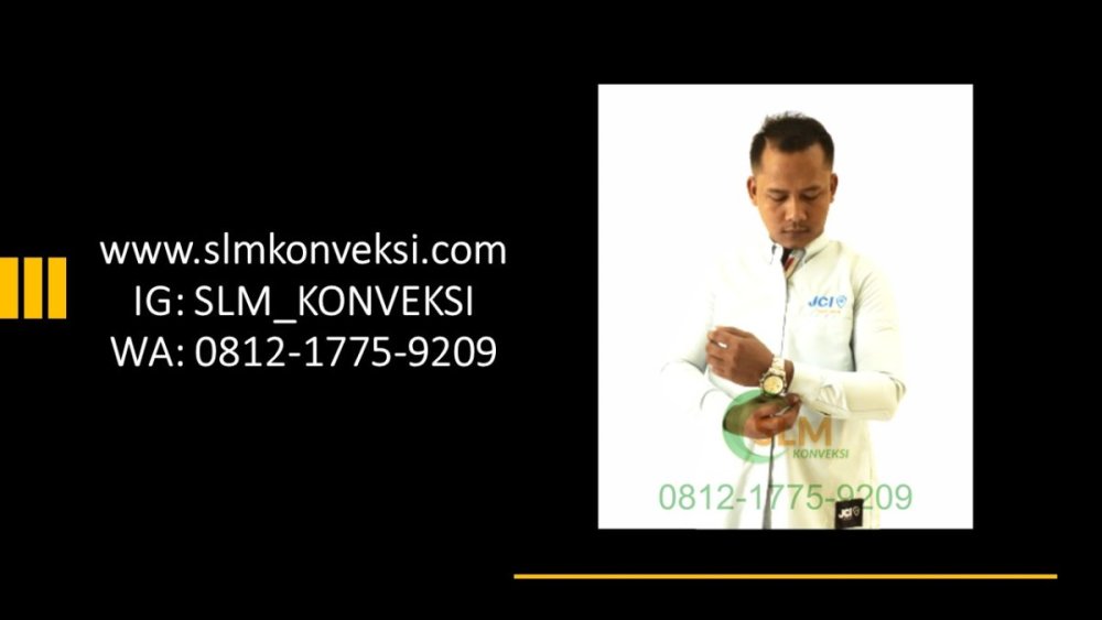 Kualitas Terjamin! Telp 0812 1775 9209 SLM Konveksi Jasa Jahit Seragam Kaos Polo Bangkalan Gresik Lamongan.JPG