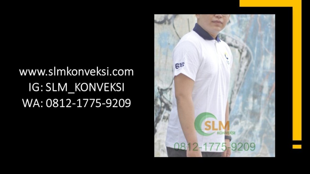 Kualitas Terjamin! Telp 0812 1775 9209 SLM Konveksi Kaos Seragam Kantor Sidoarjo Surabaya Pasuruan.JPG
