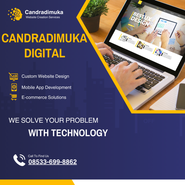 Yellow And Navy Modern Web Creation Service Instagram Post.png