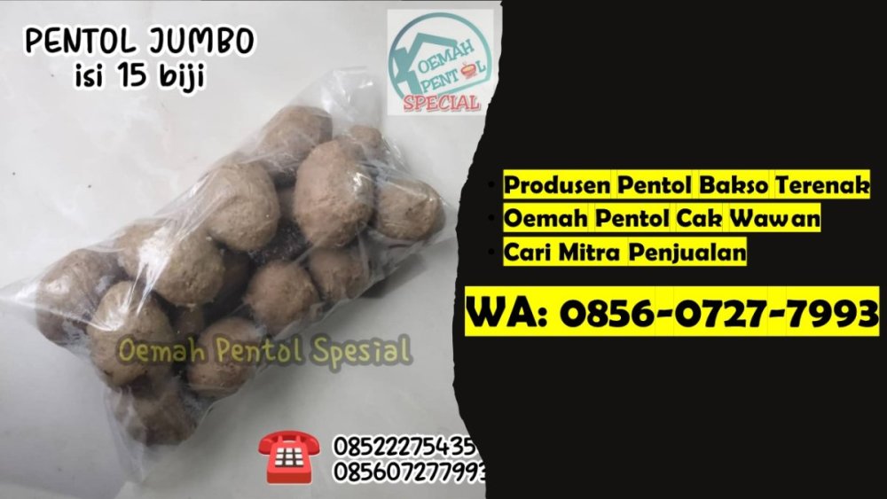 Open Agen Reseller!! WA 0856-0727-7993 Oemah Pentol Spesial Cak Wawan - Produsen Bakso Pentol Frozen Surabaya Sidoarjo.JPG
