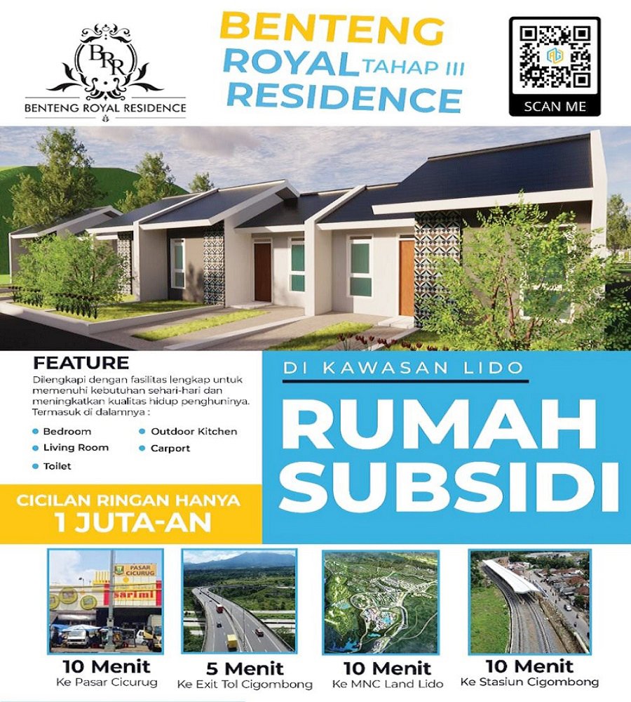 Jual Rumah Subsidi di Cicurug Sukabumi Dekat Gerbang Tol Cigombong, Pasar Cigombong, Stasiun Cigombong, RS Bhakti Medicare