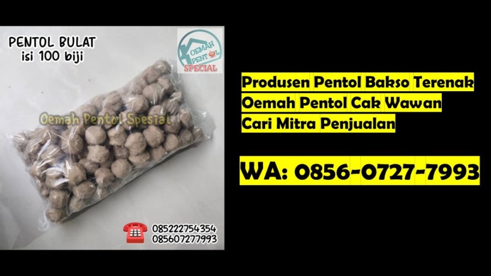 Open Agen Reseller!! WA 0856-0727-7993 Oemah Pentol Spesial Cak Wawan - Produsen Bakso Pentol Gede Mojokerto Gresik.JPG