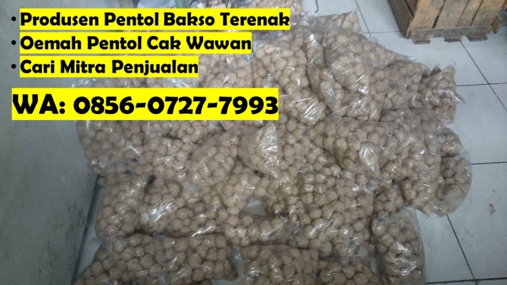 Open Agen Reseller!! WA 0856-0727-7993 Oemah Pentol Spesial Cak Wawan - Produsen Bakso Pentol Mercon Mojokerto Gresik.JPG