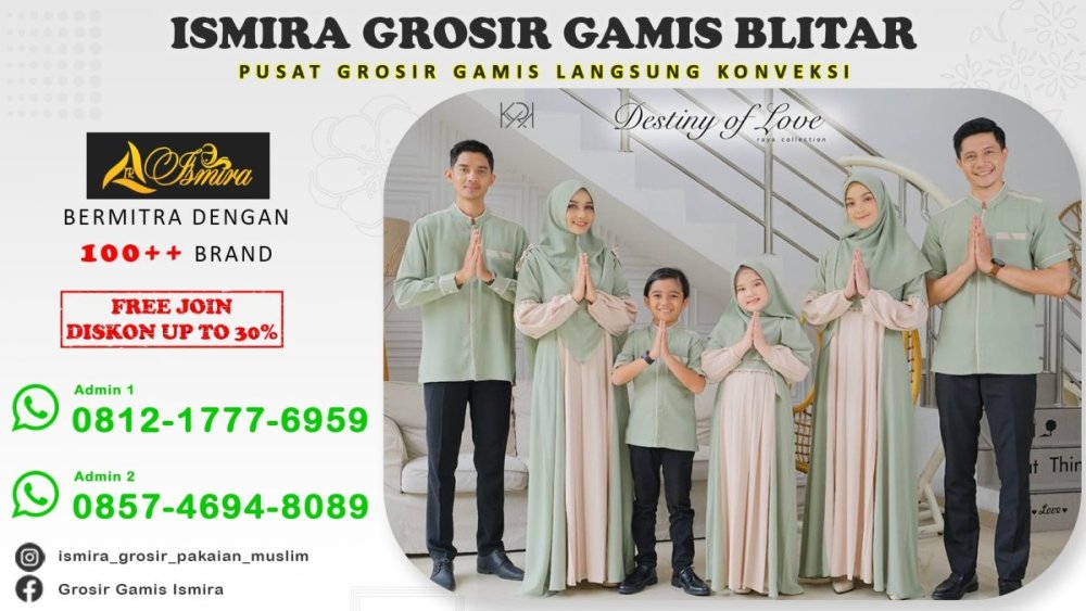 Cari Reseller Tanpa Modal! WA 0812 1777 6959 Ismira Grosir Distributor Baju Gamis Tangan Pertama Blitar.jpg