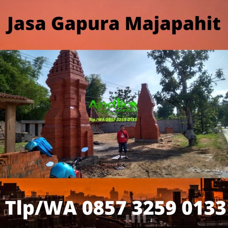 WA 0857 3259 0133, Jasa Gapura Majapahit Kota Kediri.jpg