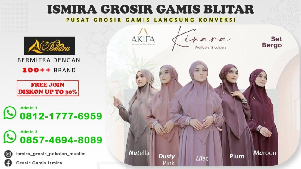Cari Reseller Tanpa Modal! WA 0857 3102 5518 Ismira Grosir Distributor Baju Gamis Syari Premium Murah Blitar.jpg