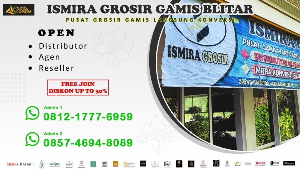 Cari Reseller Tanpa Modal! WA 0812 1777 6959 Ismira Grosir Distributor Baju Gamis Elegan Murah Blitar.jpg
