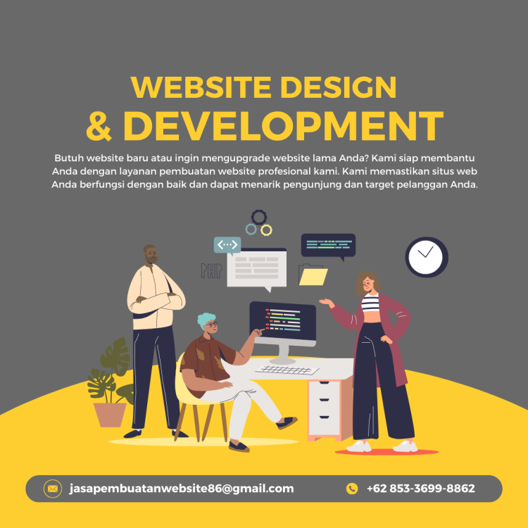 Yellow And Blue Illustrative Website Design & Development Instagram Post (3).png