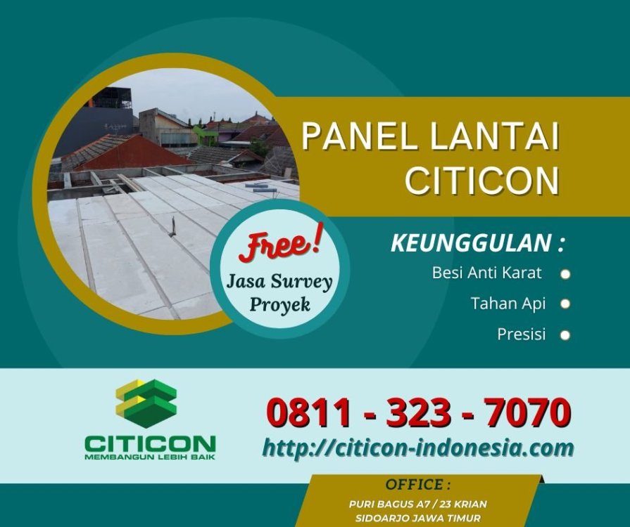 Panel Lantai Citicon Surabaya Jawa Timur.jpg