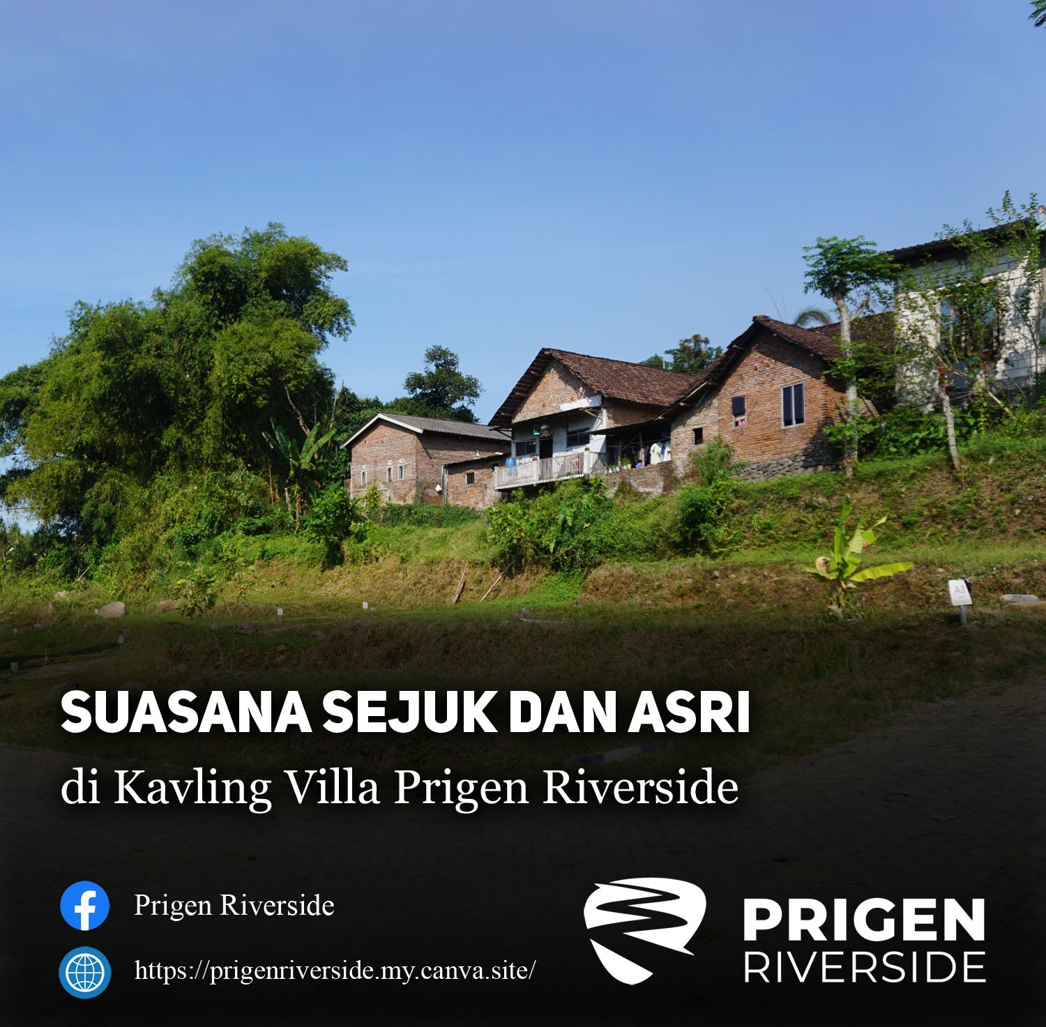 Pergilah ke Alam: Kavling Villa Prigen Riverside Menanti Kehadiran Anda