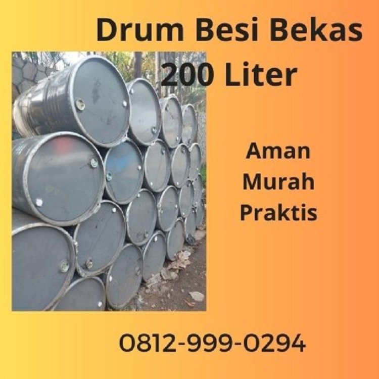 Harga Drum Plastik Bekas 200 Liter Bandung Sukabumi, WA 0812-999-0294 AMAN (2).jpg
