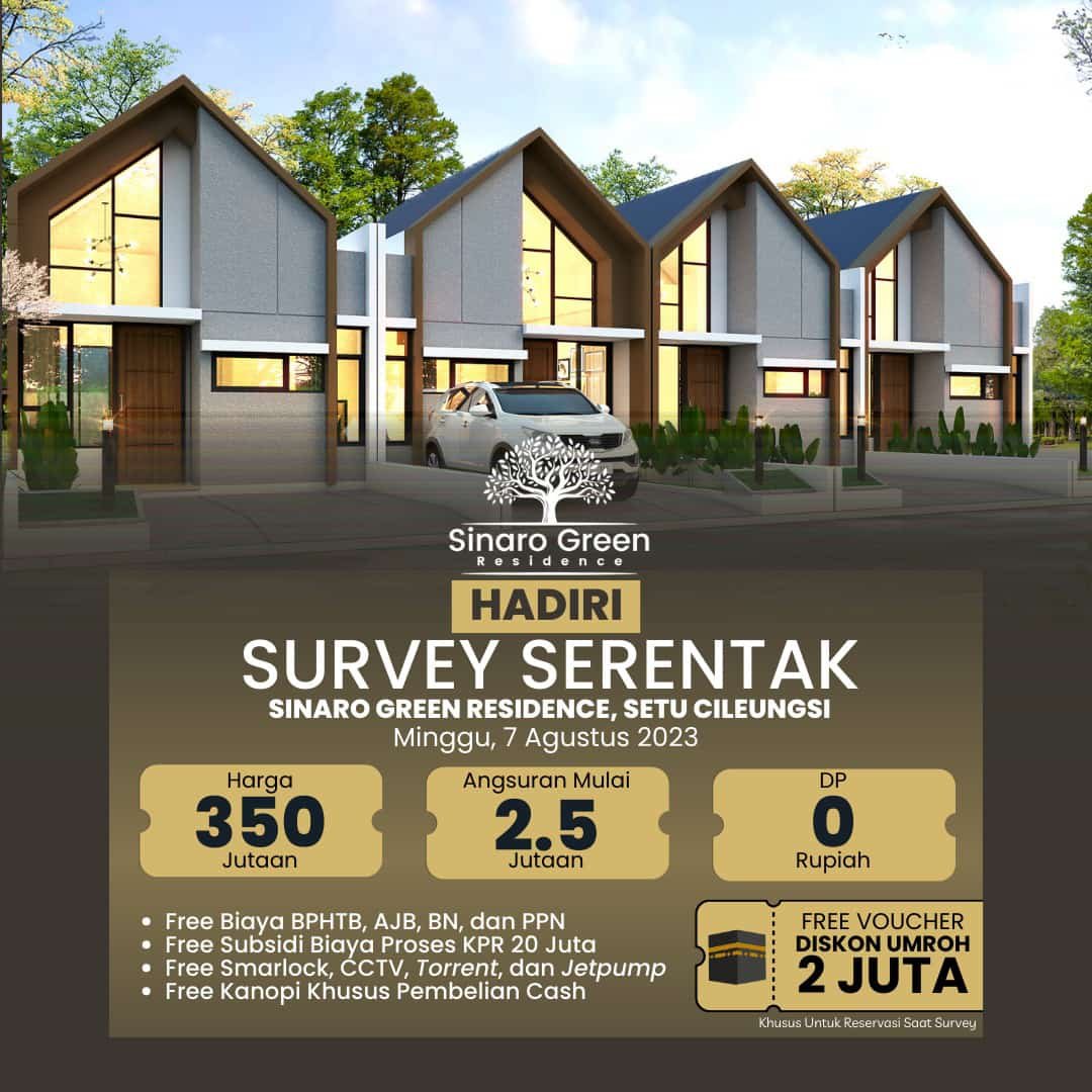 Rumah Syari'ah DP 0% dan Bebas Biaya²