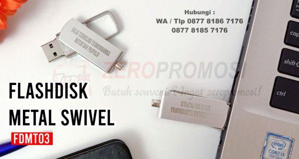 Souvenir Flashdisk Metal Swivel FDMT03 custom logo.jpg
