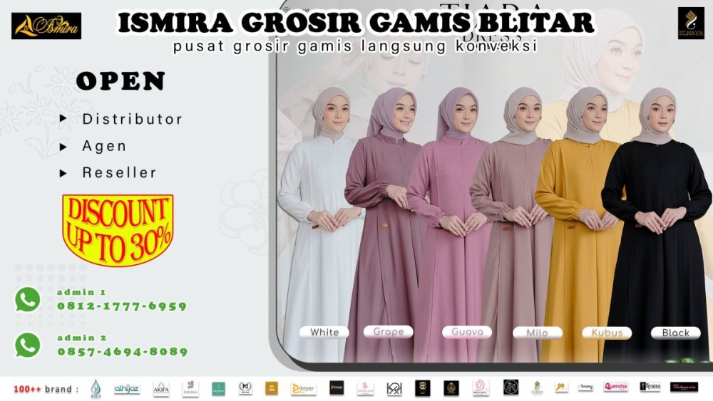 Open Reseller!! WA 0857 4694 8099 Ismira Grosir - Toko Pakaian Muslimah Syar'i Mewah Elegan Di Blitar.jpg