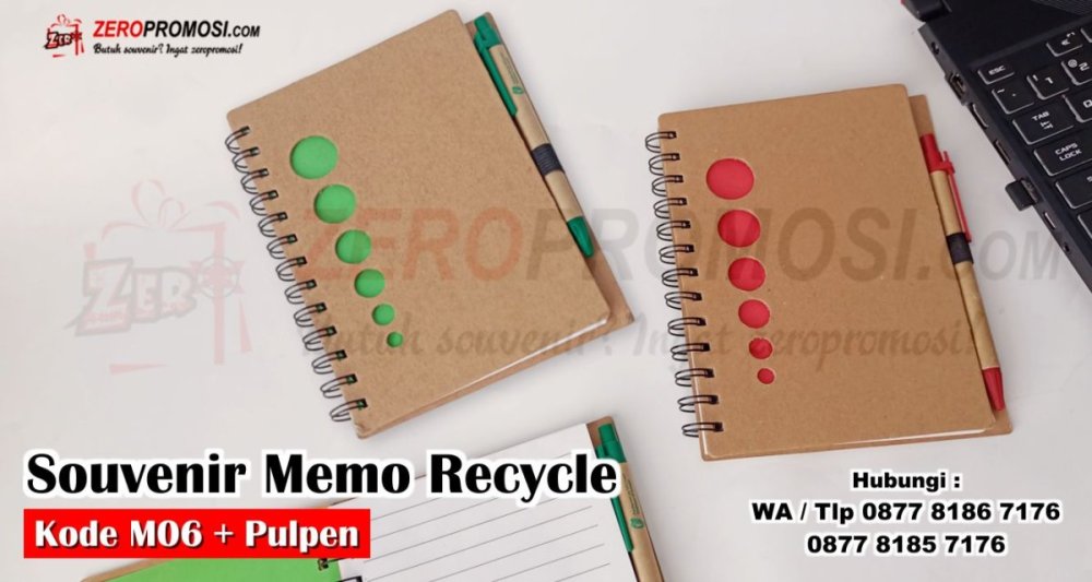 Souvenir Memo Recycle Kece Kode M06 Custom Logo Promosi.jpg
