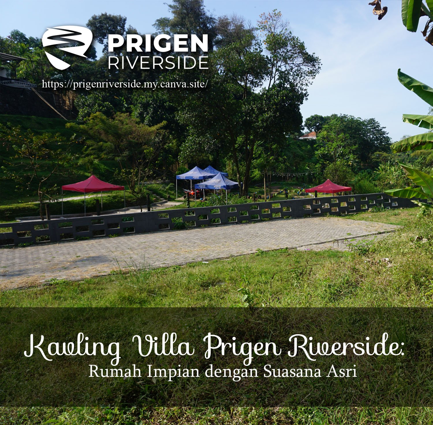 Bersatu Dengan Alam: Tanah Kavling Villa Prigen Riverside Mengajak Anda.