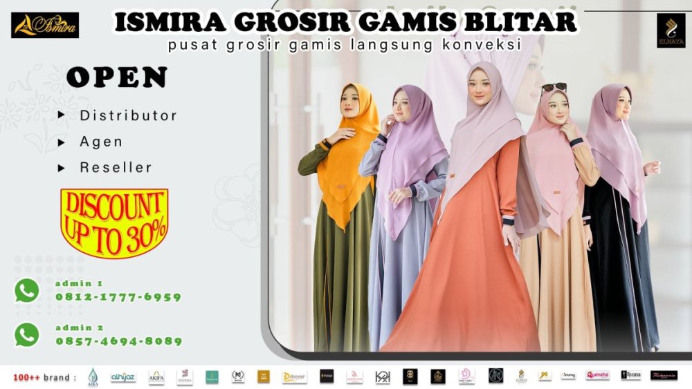 Open Reseller!! WA 0812 1777 6959 Ismira Grosir - Toko Baju Gamis Dress Wanita Muslim Terbaru Di Blitar.jpg