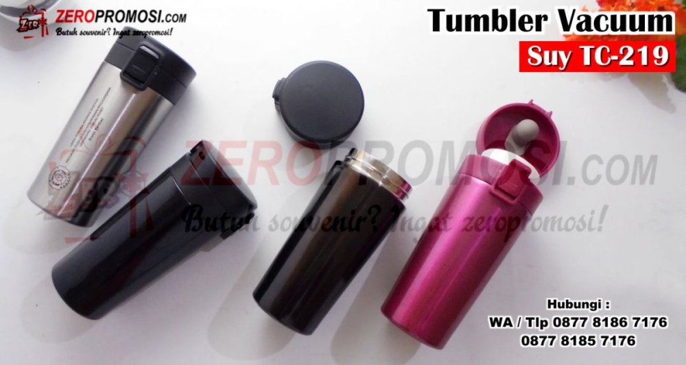 Jual Souvenir Tumbler Termos Vacuum Suy TC-219 Murah Bisa Cetak Logo.jpg