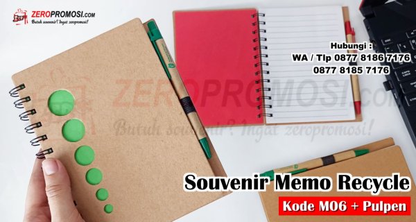 Souvenir Memo Recycle Kece Kode M06 Custom Logo.jpg
