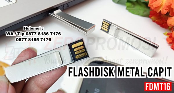 Souvenir Flashdisk Metal Capit - Flashdisk Besi Clip FDMT16 murah.jpg