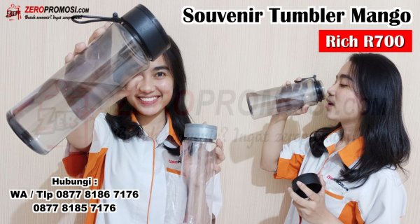 Souvenir Terbaru Tumbler Rich R700 Botol Mango Custom.jpg