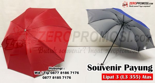 Jual Souvenir Payung Lipat 3 Promosi Kode L3 355.jpg