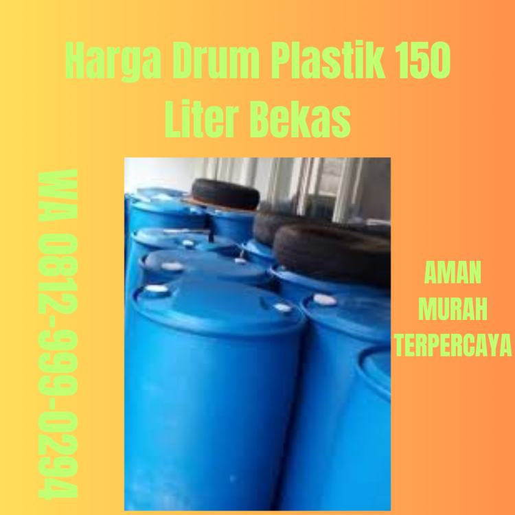 Harga Drum Plastik 150 Liter Bekas Bojonggede, WA 0812-999-0294 AMAN.png