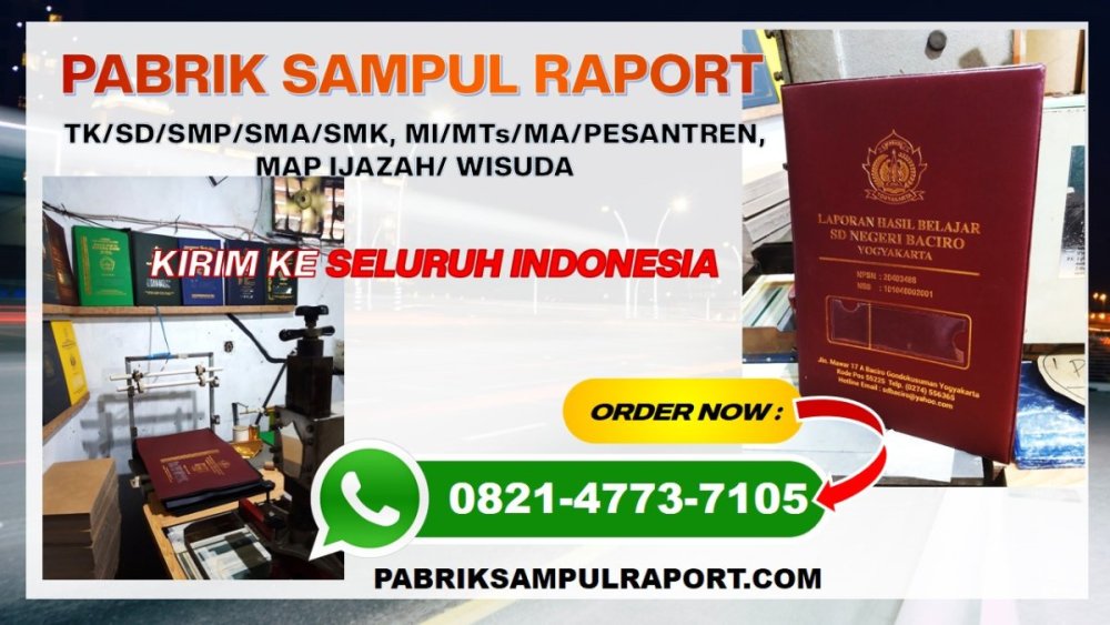 sampul raport plastik di Selogiri Wonogiri.JPG