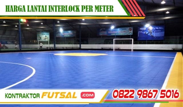 Lantai Interlock Futsal