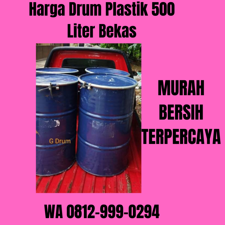 Harga Drum Plastik 300 Liter Bekas Gunung Sindur, WA 0812-999-0294 TERBAIK.png