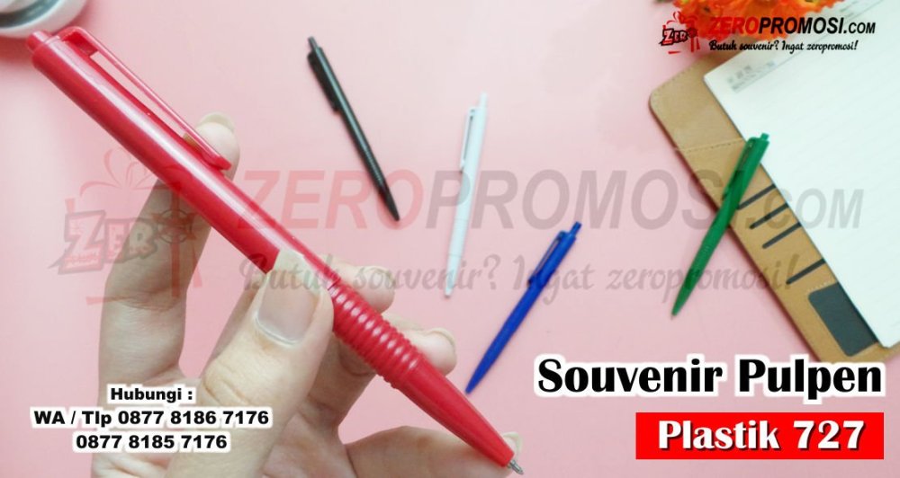 Jual Souvenir Kantor Pulpen Plastik 727 Promosi - Copy.jpg