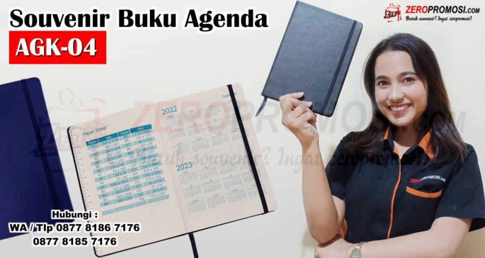 Souvenir Buku Agenda Notebook Planner AGK-04 Cetak Logo.jpg