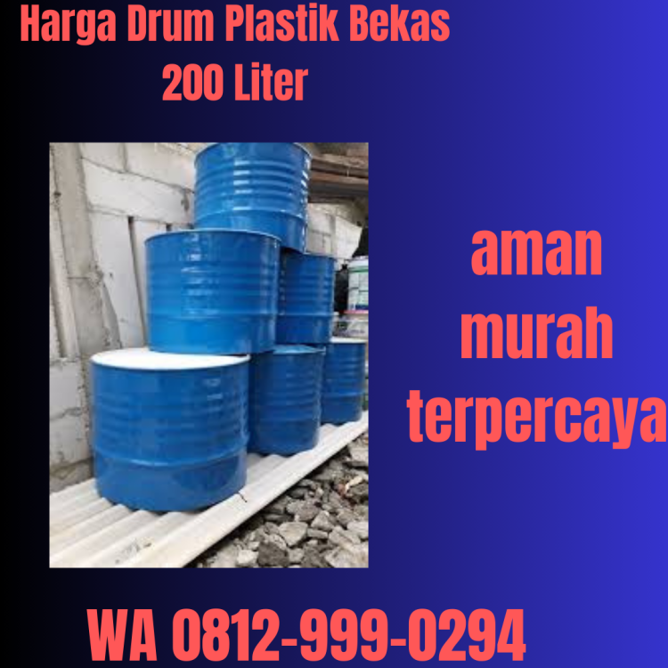 25. Harga Drum Plastik Bekas 200 Liter Tenjolaja, WA 0812-999-0294 MURAH.png