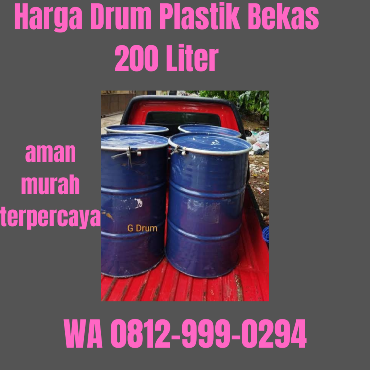 26. Harga Drum Plastik Bekas 200 Liter Cibungbulang, WA 0812-999-0294 BERSIH.png